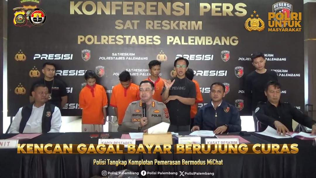 Kencan Gagal Bayar Berujung Curas: Polisi Tangkap Komplotan Pemerasan Bermodus Michat