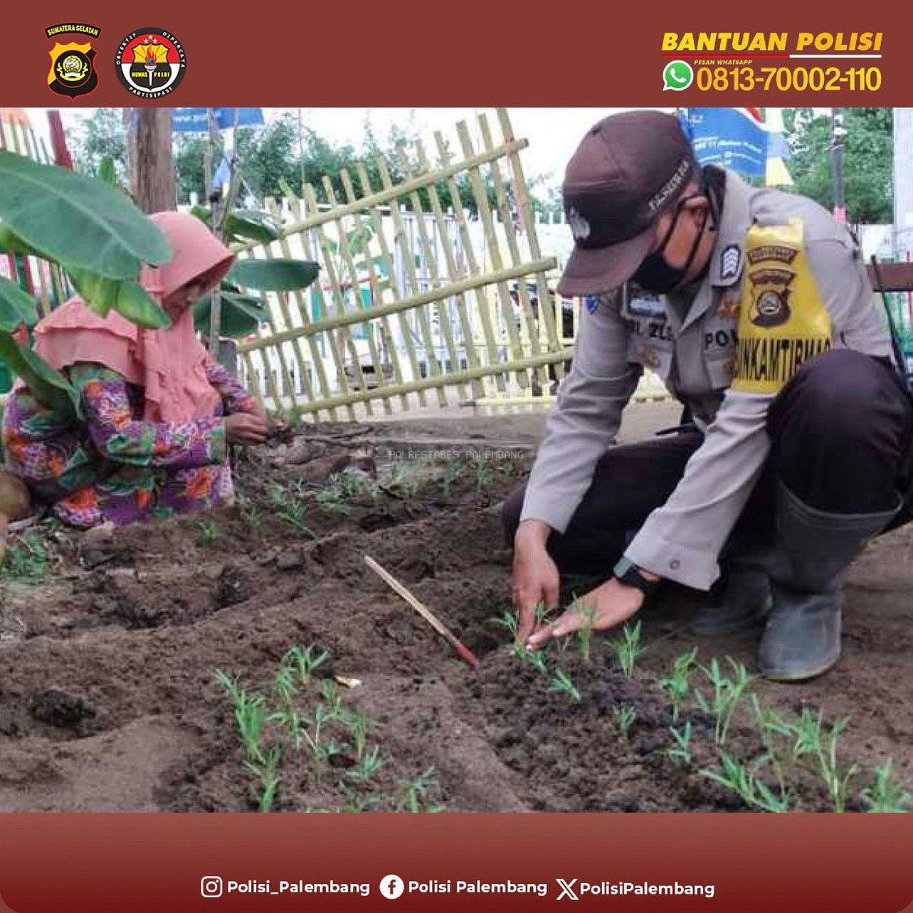 Pemanfaatan Perkarangan untuk Ketahanan Pangan Melalui Budidaya Kangkung