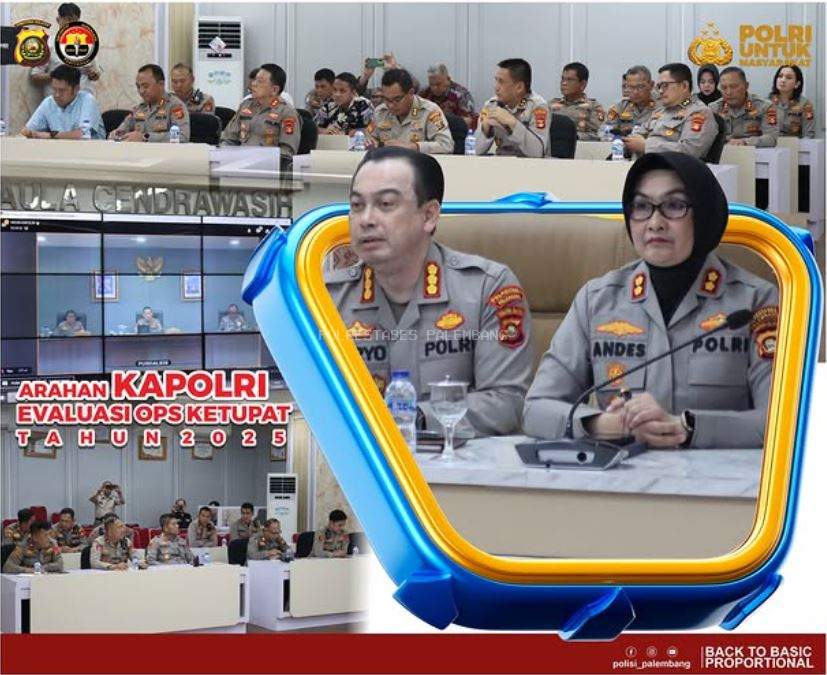 Evaluasi Pelaksanaan Operasi Ketupat 2025, Kapolri Tegaskan Pentingnya Layanan Terbaik bagi Masyarakat