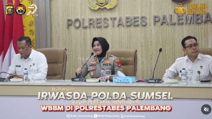 Irwasda Polda Sumsel Berikan Arahan Strategis di Polrestabes Palembang: Menuju Predikat WBBM