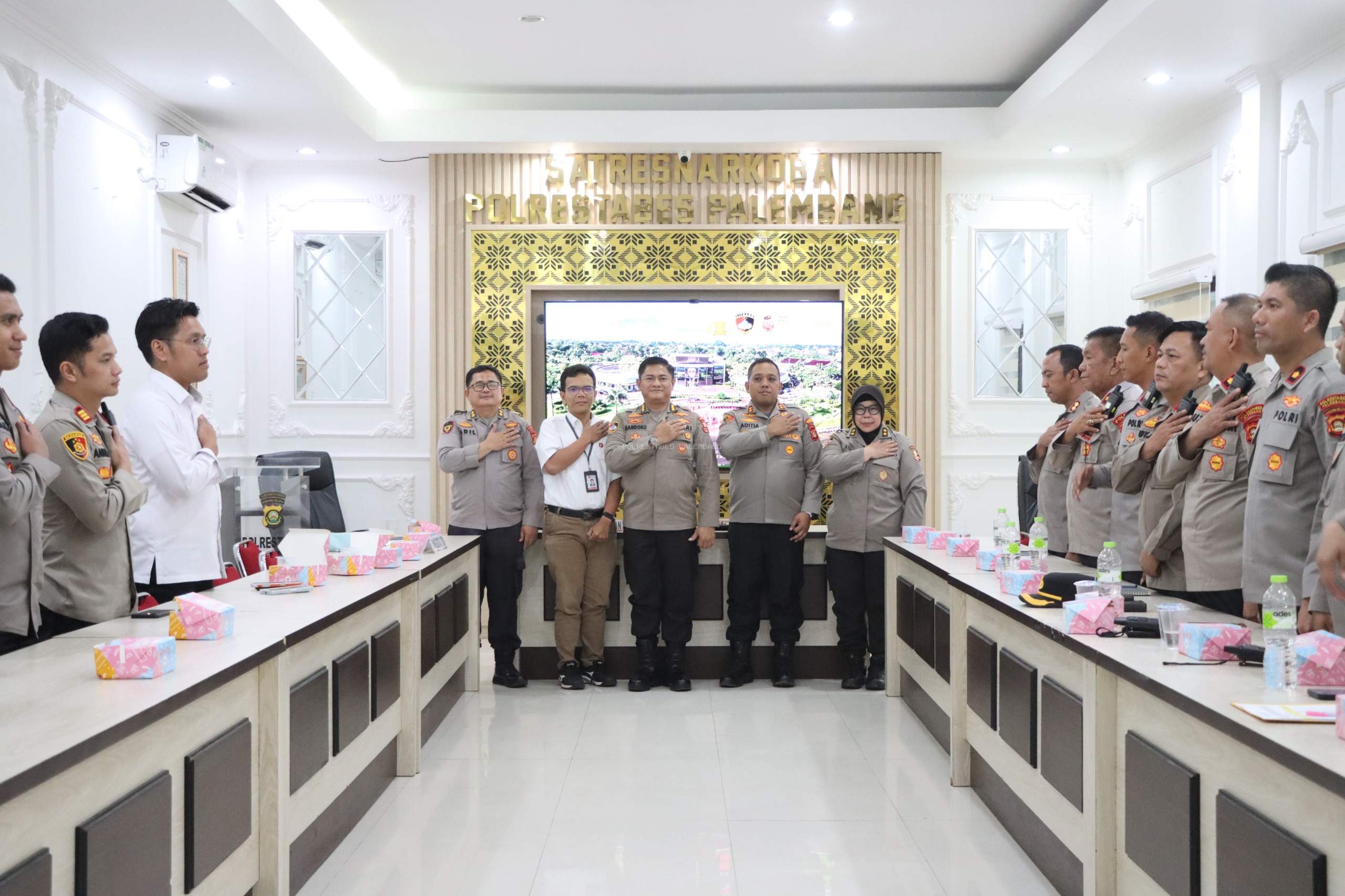 Penelitian Strategi Pemberdayaan SDM Polri untuk Mendukung Penerapan E-MP Dimulai di Polrestabes Palembang