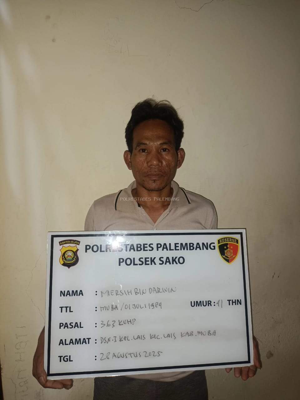 UNGKAP KASUS PERCObaan PENCURIAN DENGAN PEMBERATAN DI POLSEK SAKO