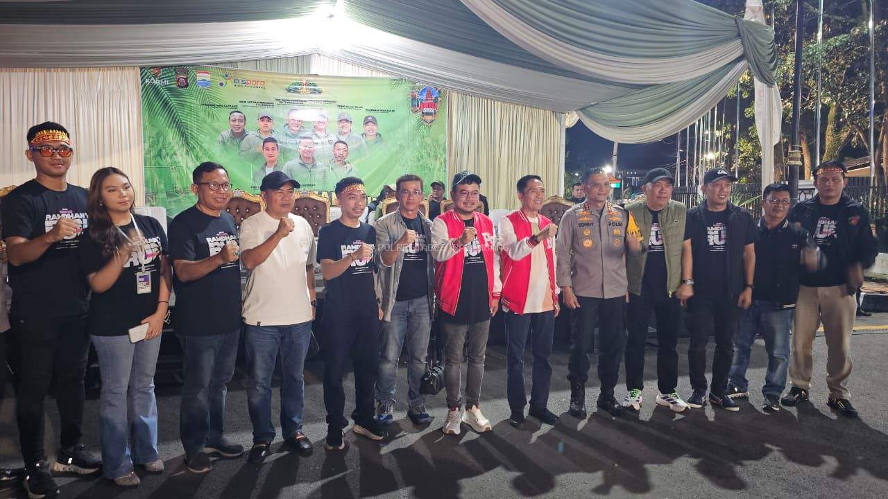 Ramadhan Run Ceria Bersama Kapolrestabes Palembang, Wujud Sinergi Pemkot dan Polri Dukung Generasi Sehat