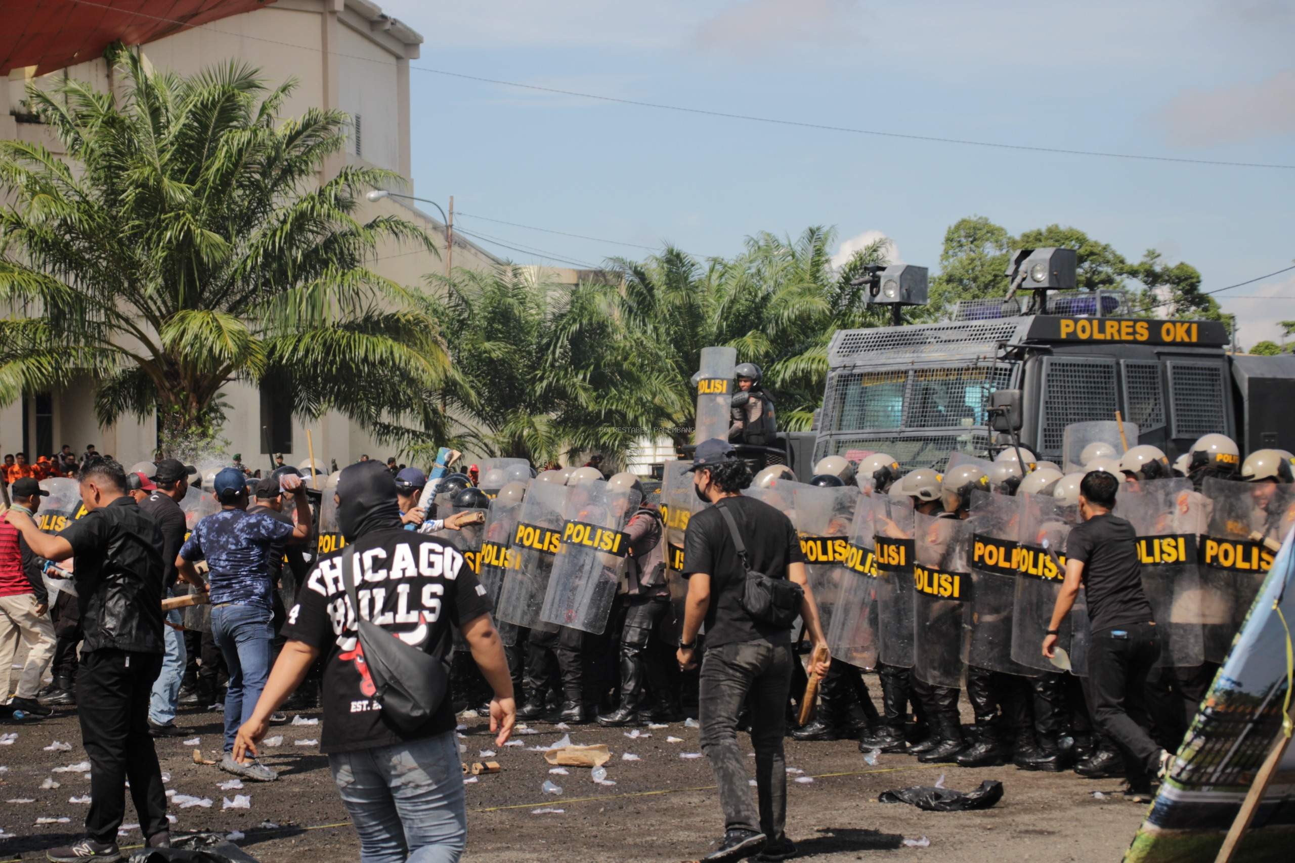 Perkuat Mitigasi, Kapolda Sumsel Tinjau Kesiapan Personel dalam Simulasi Penanganan Karhutla di OKI