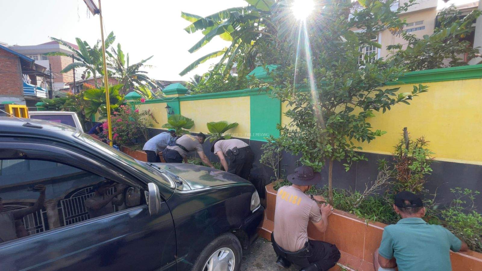 Implementasi Presisi, Polda Sumsel Sinergi Antisipasi Banjir di Palembang