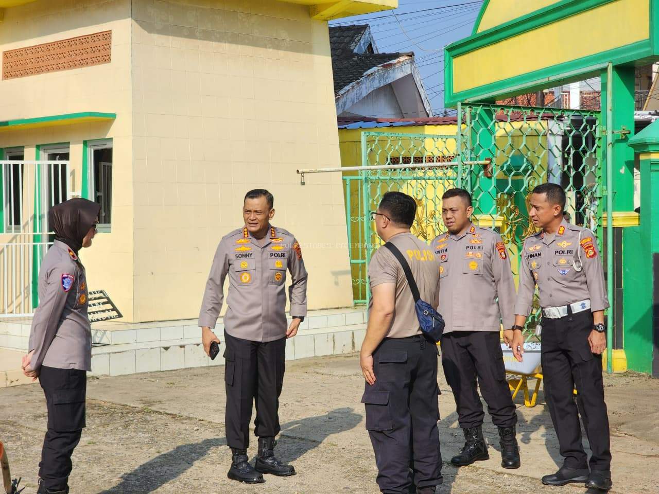 Kapolrestabes Palembang Pimpin Aksi Tanggap Bencana dan Dialog Publik di Ilir Timur I